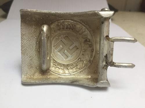 2 Polizei Buckles