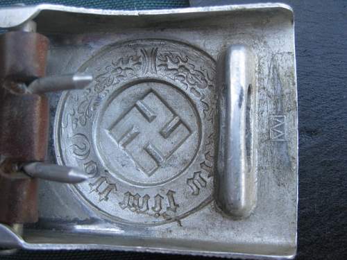 Early Wiedmann police buckle