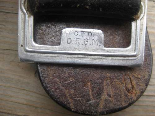 Early Wiedmann police buckle