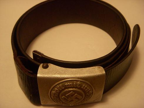 Polizei Belt and Buckle