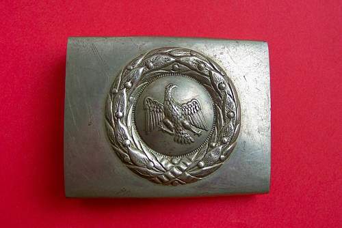 Prussian police-buckle 2. model