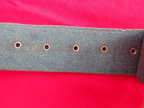 Polizei officers Brocade belt and buckle information please