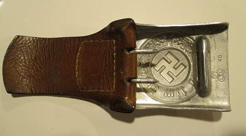 Polizei Police Buckle and Strap Friedrich Linden FLL