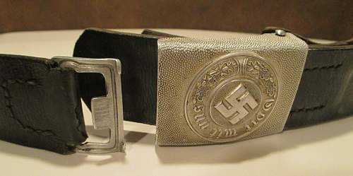 Polizei Police Buckle and Strap Friedrich Linden FLL