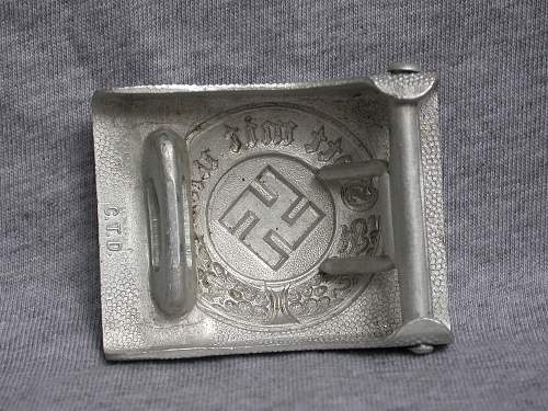 Polizei buckle