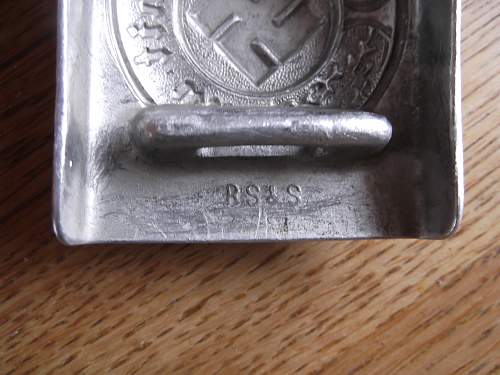 Aluminium Polizei Belt Buckle by RS &amp; S