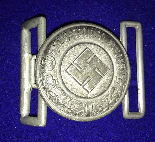 Feuerlöschpolizei Buckle