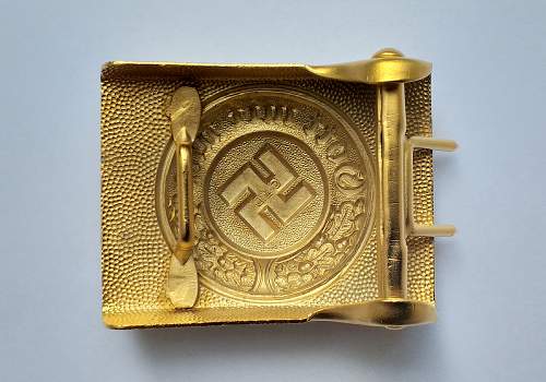 Water Police Buckle C.T.D. - original?