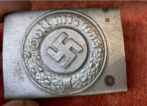 Nazi police buckle Real or Fake?