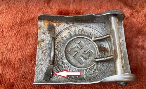 Nazi police buckle Real or Fake?