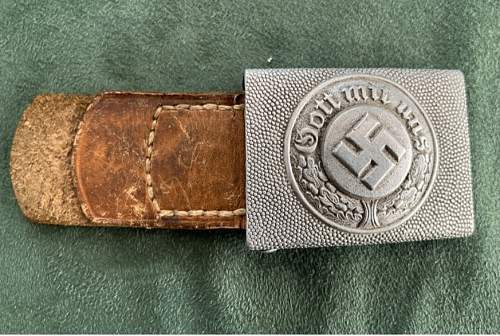 Polizei buckle