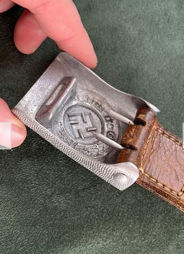 Polizei buckle