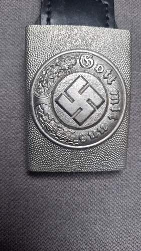 Polizei buckle RSS