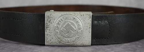 1938 Polizei Belt &amp; Buckle - Real?