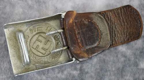 1938 Polizei Belt &amp; Buckle - Real?