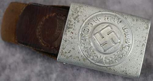 1938 Polizei Belt &amp; Buckle - Real?