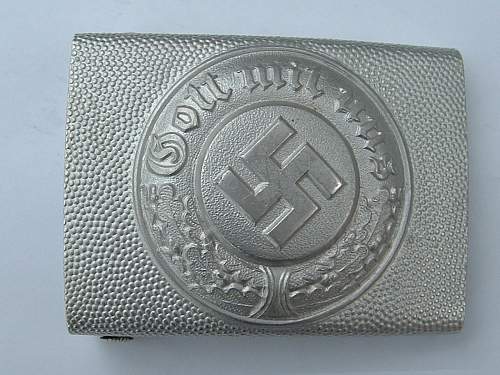 Unmarked Assmann Police Buckle