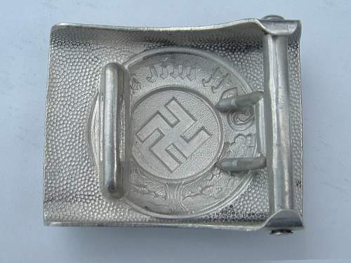 Unmarked Assmann Police Buckle