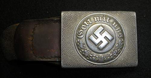 Polizei Buckle, GHO, 1939