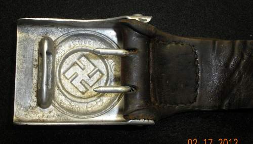 Polizei Buckle, GHO, 1939