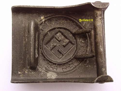 Polizei Buckle, GHO, 1939