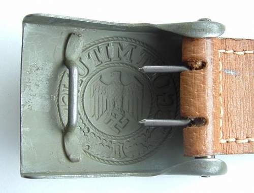 Polizei Buckle, GHO, 1939