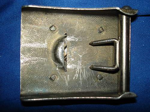 Fire Police buckle