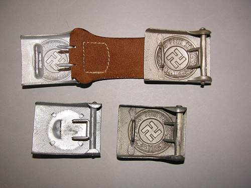 4 police buckles