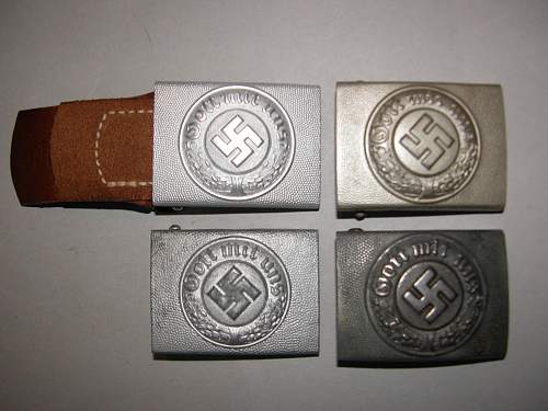 4 police buckles