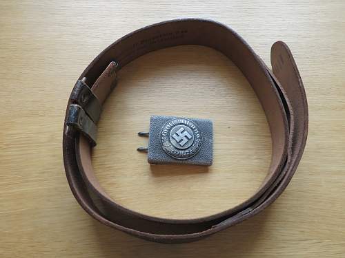 Police/Fire belt and buckle