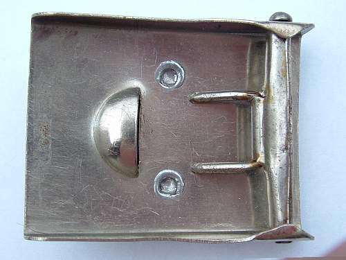 Feuerwehr buckle. post war?