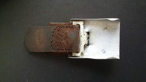 Cut off polizei buckle