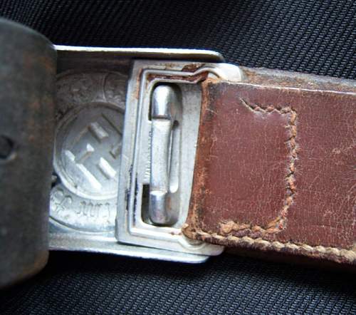 Polizei belt and buckle