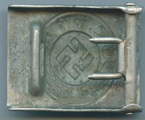 Police Belt Buckle E.S.L.