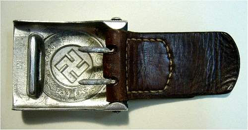 Police Belt Buckle Wiedmann