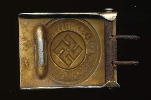 Water Police belt buckle