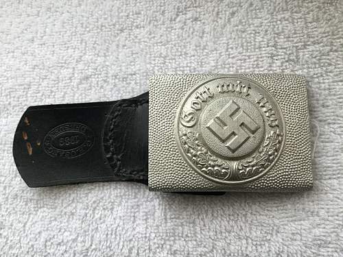 Question. G.H osang police buckle.