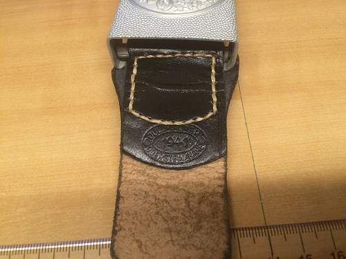 Maurer Police Belt Buckle. Real or fake?