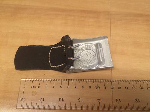 Maurer Police Belt Buckle. Real or fake?