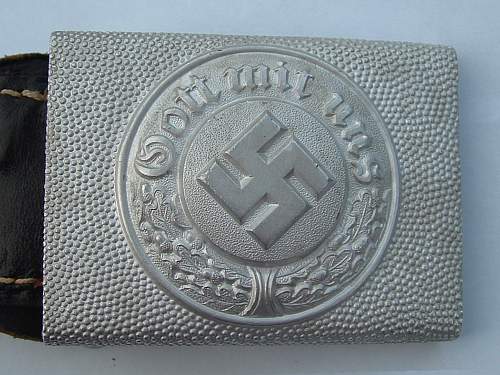 Maurer Police Belt Buckle. Real or fake?