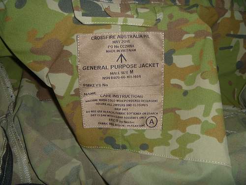 Australian Multicam Camouflage Uniform (AMCU)