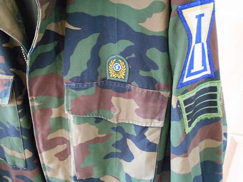 South Korea camouflague uniforms 1990-2010