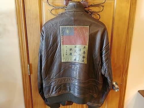 USN  M-422A Flight Jacket Post War VF-94 Squadron