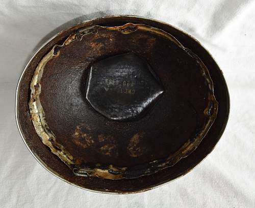 post WWII British para helmets