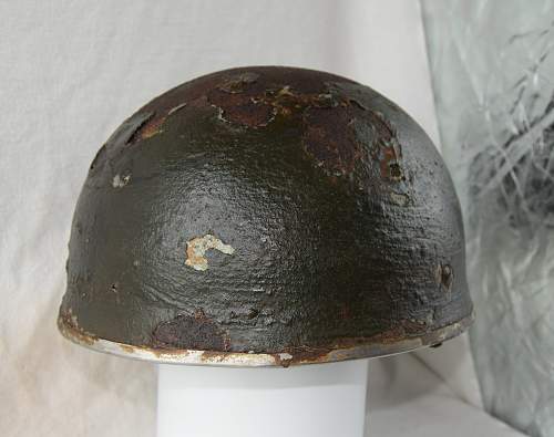 post WWII British para helmets