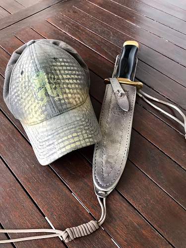 Vietnam era Dan Dennehy custom Combat knife Green Berret