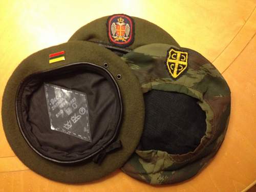 Serbian Krajina war berets