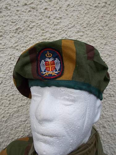 Serbian Krajina war berets