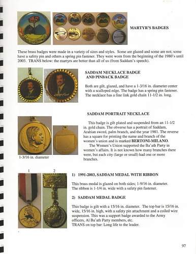 Iraqi Militaria with Translation Guide