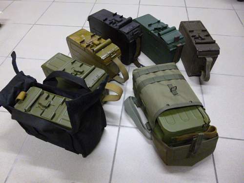 Israeli Maxim/PKM 250 round ammo box